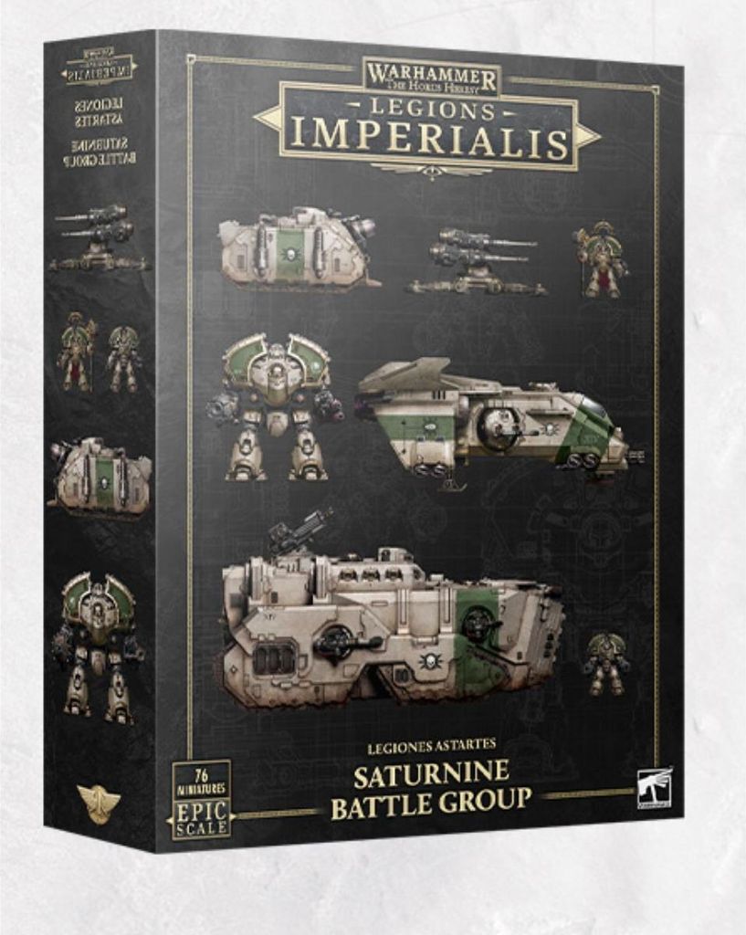 Legions Imperialis Legiones Astartes Saturnite Battle Group