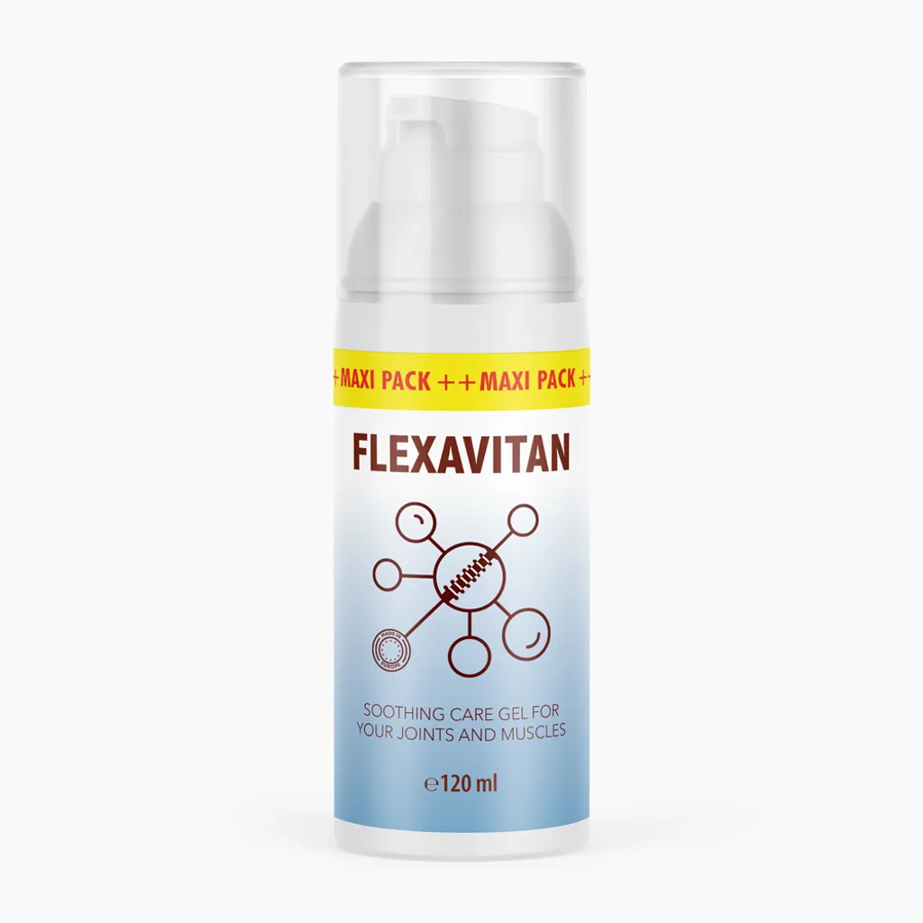 Flexavitan Gel 120 ml - Solution pour Soulager les Tensions Articulaires