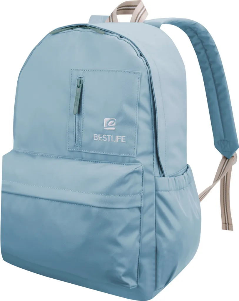 Sac à dos ordinateur portable BESTLIFE anti-choc BSB-3591BU bleu clair