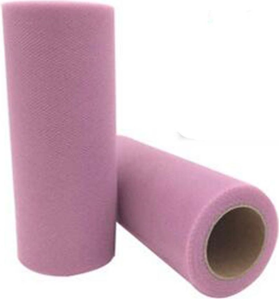 Tüllstoff 2 Rollen Bunt Tüll Meterware Tüll Rolle, Tüll Stoff Rollen, 15cm x 90M Tüllband Tüll Dekostoff, Tüllrolle für DIY Basteln Tutu R...