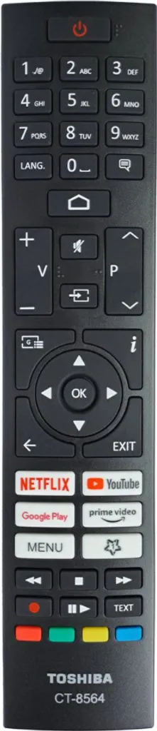 Telecomando Toshiba Originale per 43UA2263DG 50UA2063DG Smart TV