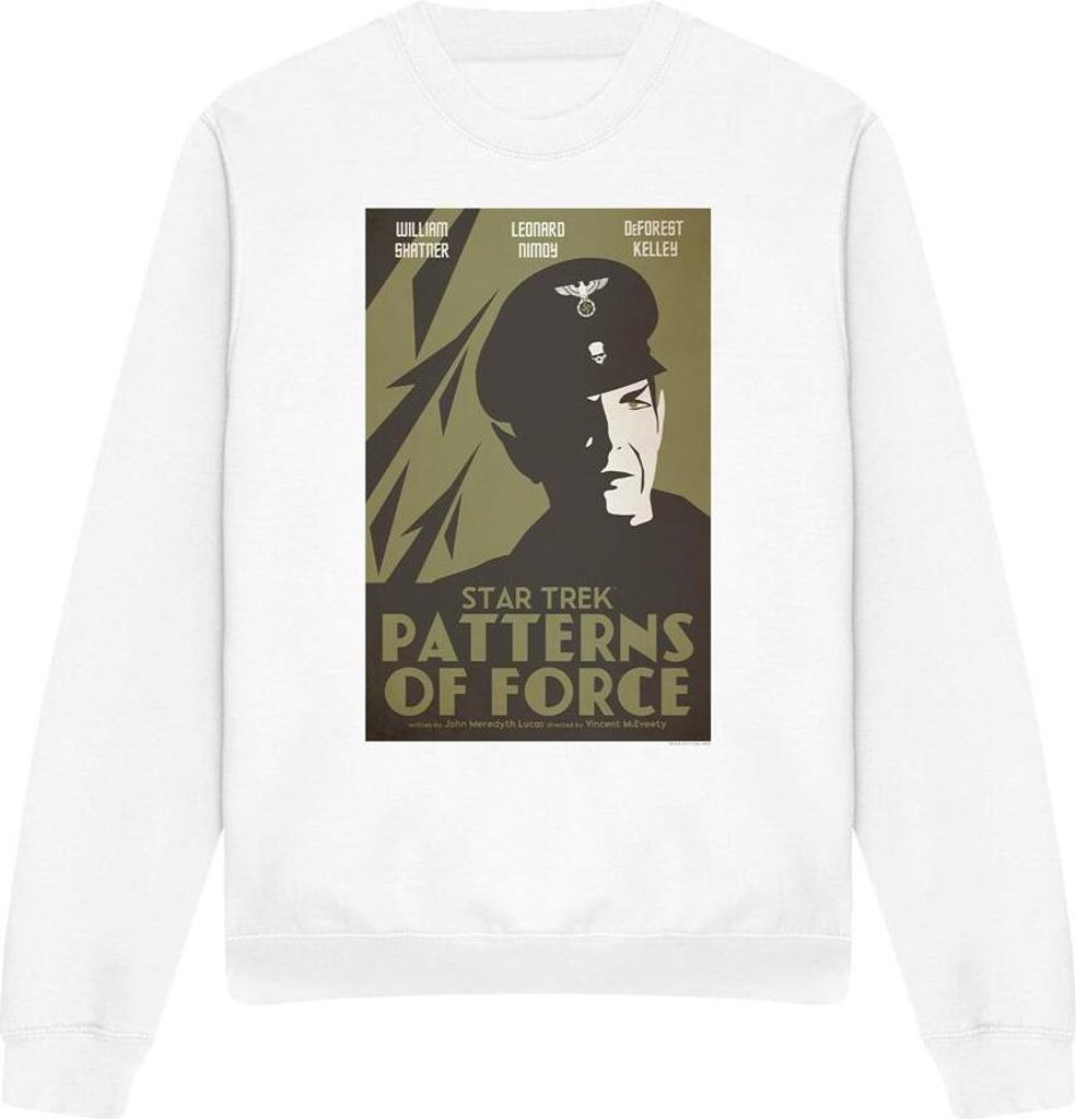 Star Trek - "The Original Series Episode 50" Sweatshirt für Herren/Damen Uni TV11607 (XXL) (Weiß)