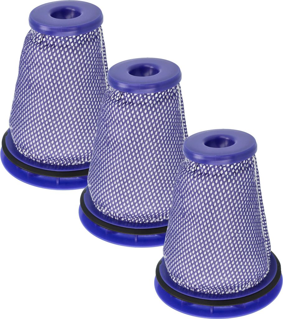 vhbw 3x Vormotorfilter kompatibel mit Dyson Big Ball 1, Produktbild 