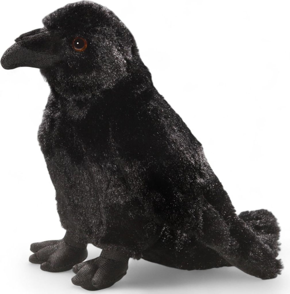 Carl Dick Corbeau, corneille env. 23cm, peluche, animal en Image du produit 