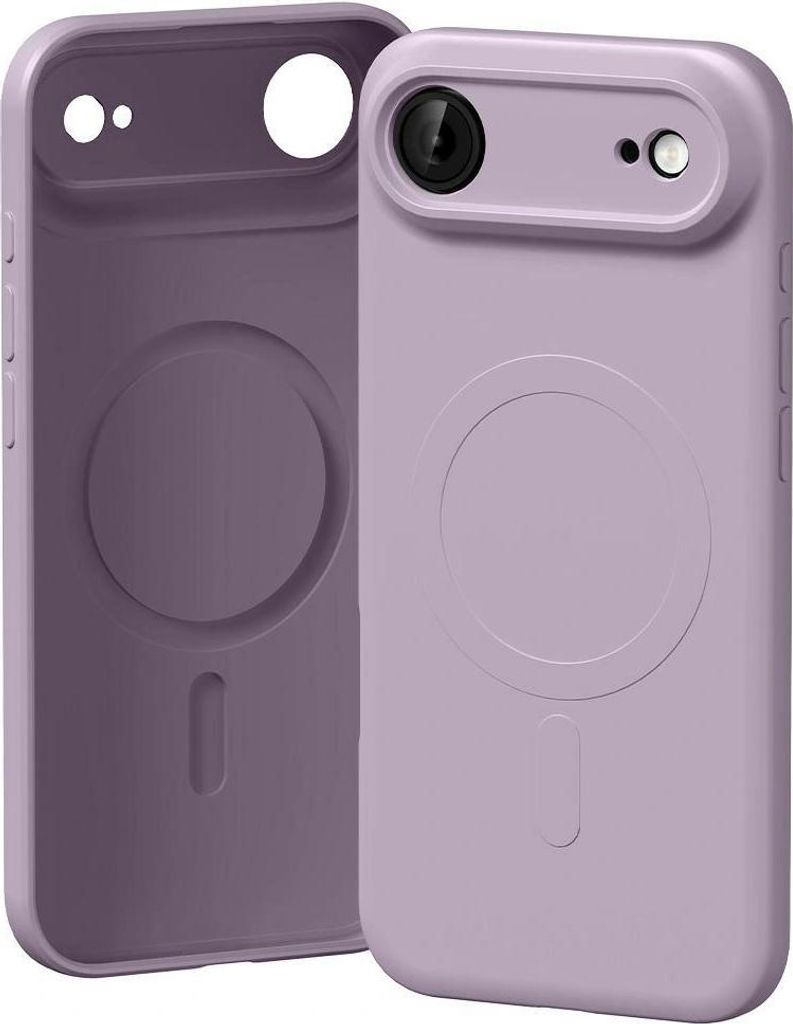 Mercury Semi-Silicone MagSafe Apple iPhone 17 Luft lavendel grau
