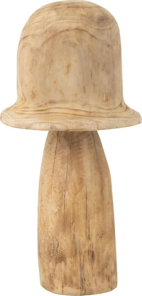 Cloche champignon J-Line Naturel Large : sublimez vos espaces vides