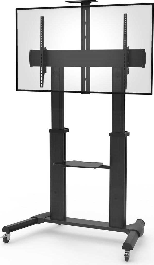 conecto LM-FS03G Professional TV-Ständer Standfuß für Flachbildschirm LCD LED Plasma höhenverstellbar 55-100 Zoll (152-254 cm, bis 100 kg Tragk...