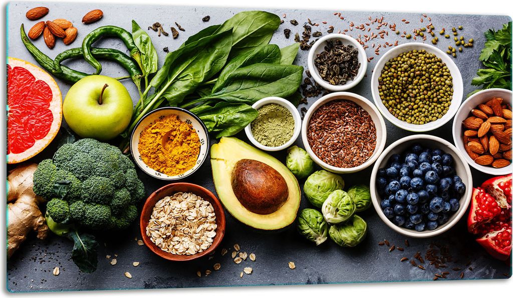 Glasschneidebrett Herdabdeckplatte Glaskeramikkochfeld Universal 52x30 cm Essen