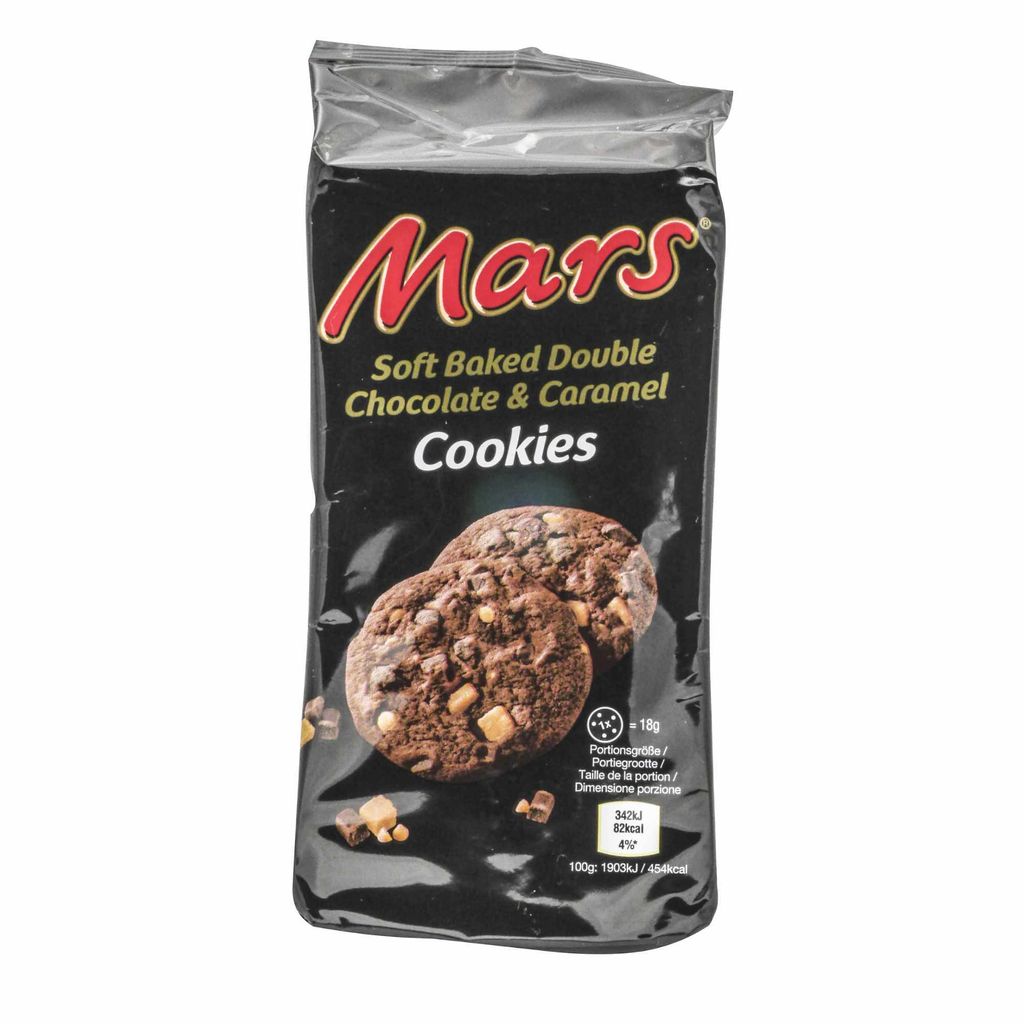 MarsCookis Schokoladenkekse Schokolade & Karamell (1x162g Produktbild 