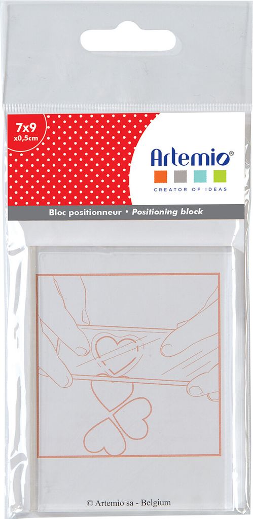 Positionierblock für Tampons 9 x 7 cm