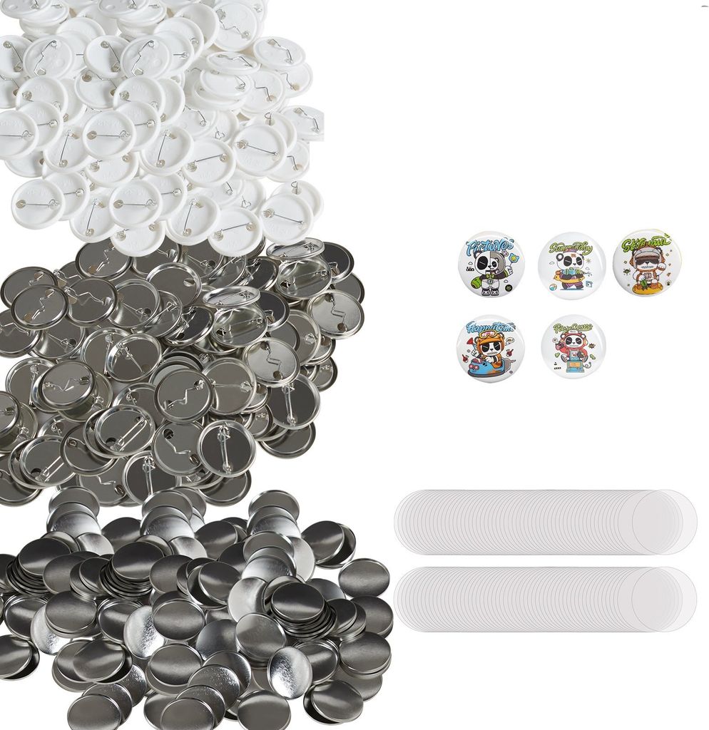 Macchina per bottoni Macchina per bottoni 32mm 500pcs Immagine del prodotto 