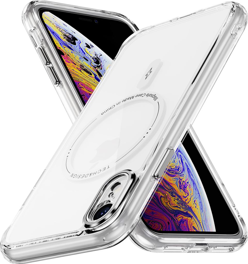 Magnetisch Klare Hülle für iPhone XR, Kompatibel mit Produktbild 