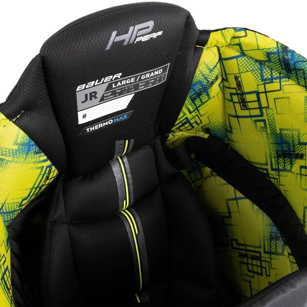 Pantalon Bauer HP Performance Junior noir résistant aux chutes S - 3