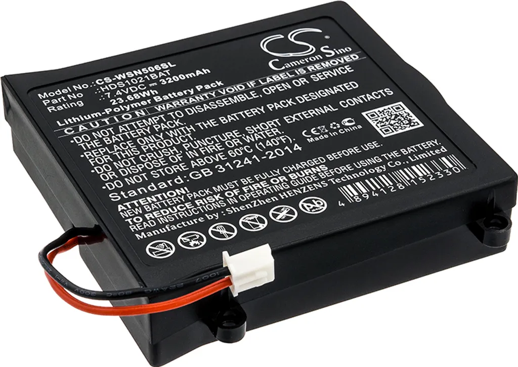 Batterie pour oscilloscope portable, idéale pour mesures terrain