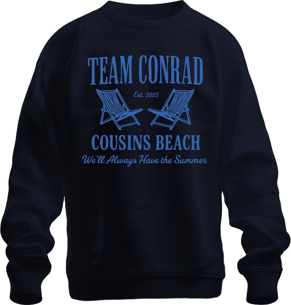 Team Conrad Cousins Beach We'll Always Have Summer I got pretty Uni Sweatshirt Pullover, Navy, 3XL