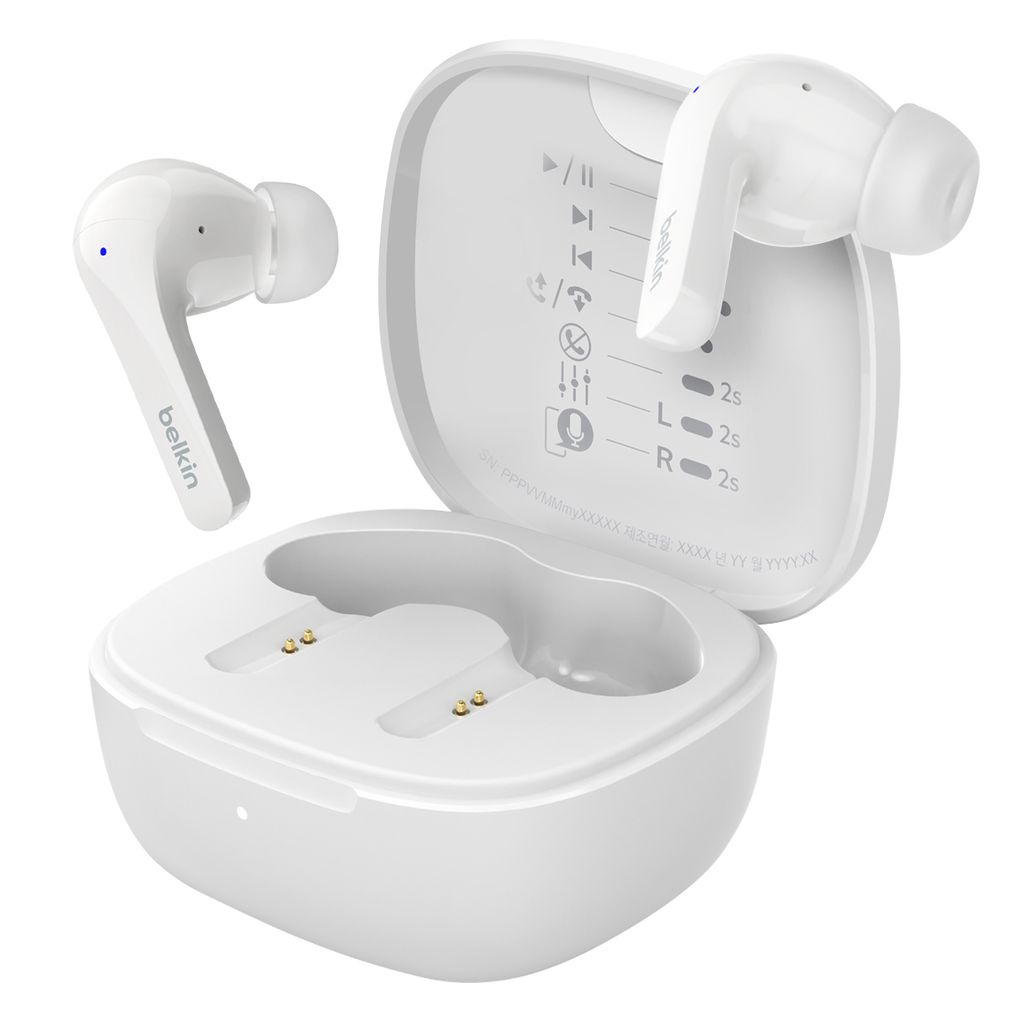 Belkin, Kabellose Bluetooth 5.2 Kopfhörer Doppelmikrofon Produktbild 