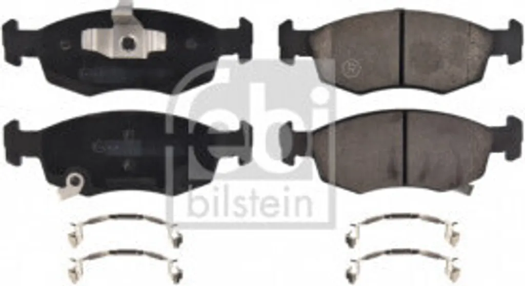 Jeu de plaquettes de frein avant pour Fiat 500 et Panda - OE 77368668