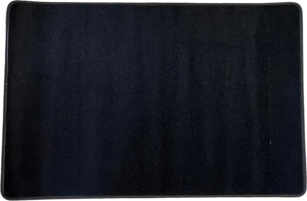 Filmer Kofferraummatte Velours, Gr. M, 600x900mm, umkettelt, Schwarz, Universal Automatte