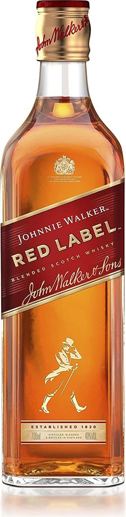 Johnnie Walker Red Label Blended Scotch schottischer Whisky 700ml