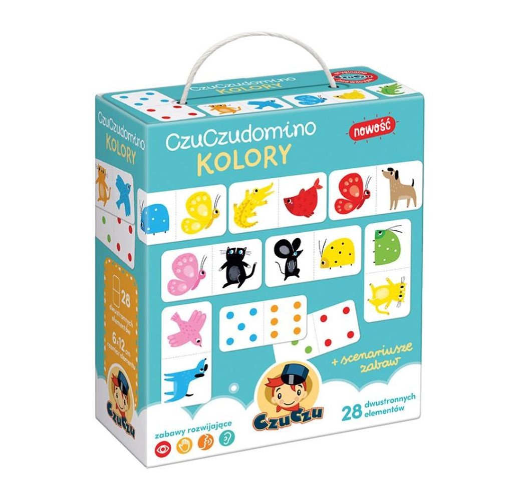 CZUCZU Dominoes Colours - Lernspiel für Kinder 91606 Produktbild 