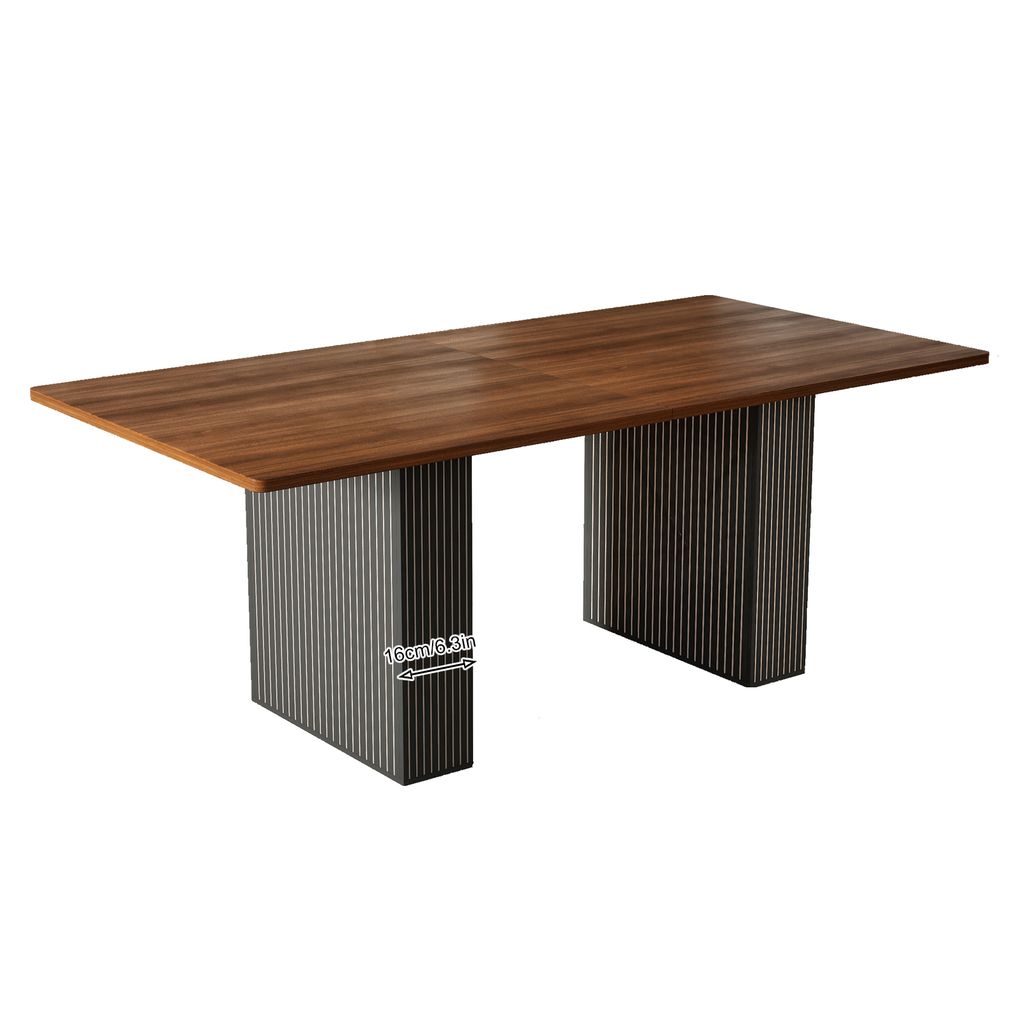 Esstisch, Esszimmertisch 160 x 80 cm für 6–10 Personen, Produktbild 