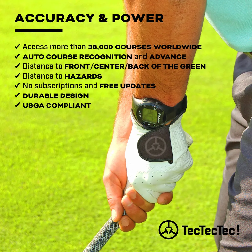 Montre de Golf GPS multifonctionnelle TecTecTec ULT-G avec Écran LCD Clair - 4