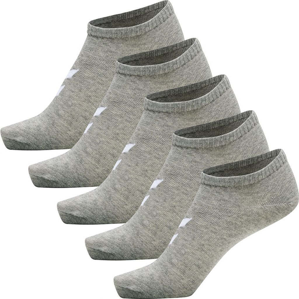 Hummel Hmlmatch Me Sock 5-Pack - grey melange/grey melange, Größe:33-36