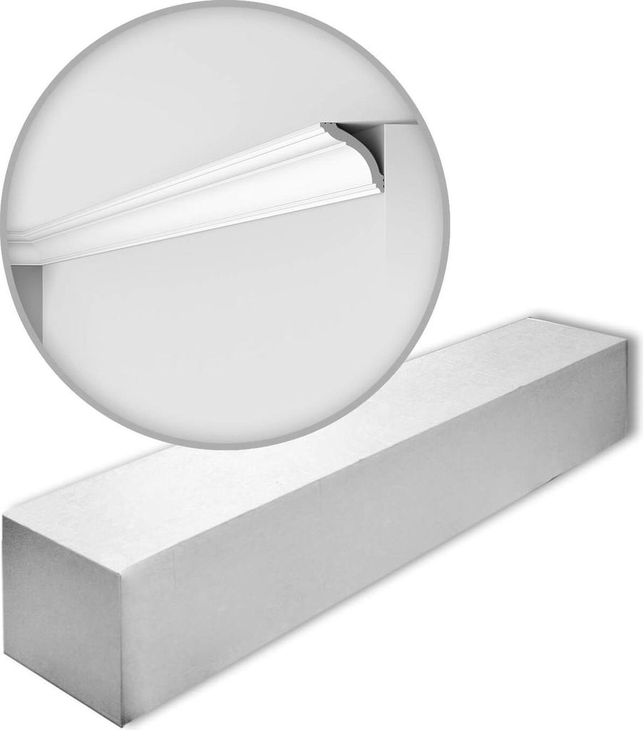 NMC WT15-box WALLSTYL Noel Marquet Eckleisten 1 Karton 16 Deckenleisten | 32 m