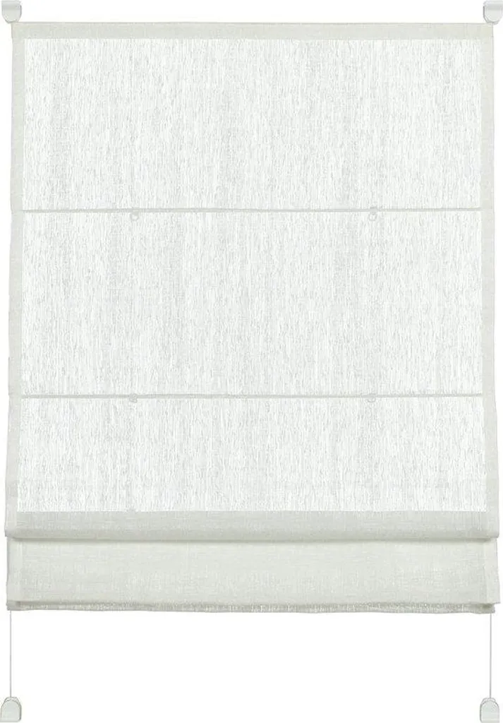 Store vénitien transparent avec lames pour cuisine et salon - 100x140cm
