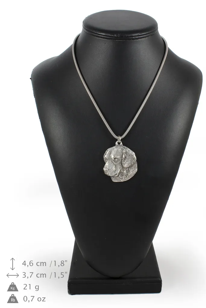 Cadeau Idéal Passionnés de Chiens : Collier Golden Retriever Art-Dog