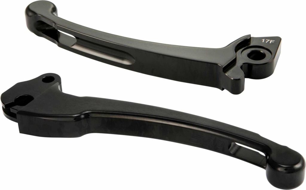 SIP CNC anodisierte schwarze Aluminium Kupplungs-/Bremshebel Set 2 Teile