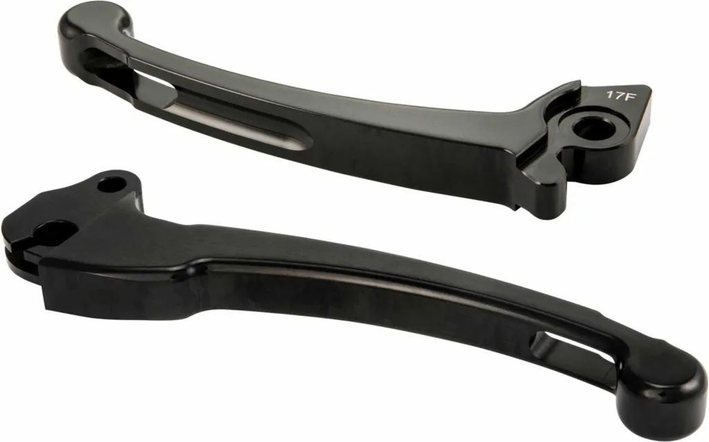 Paire de leviers de commande SIP en aluminium noir pour scooter sport