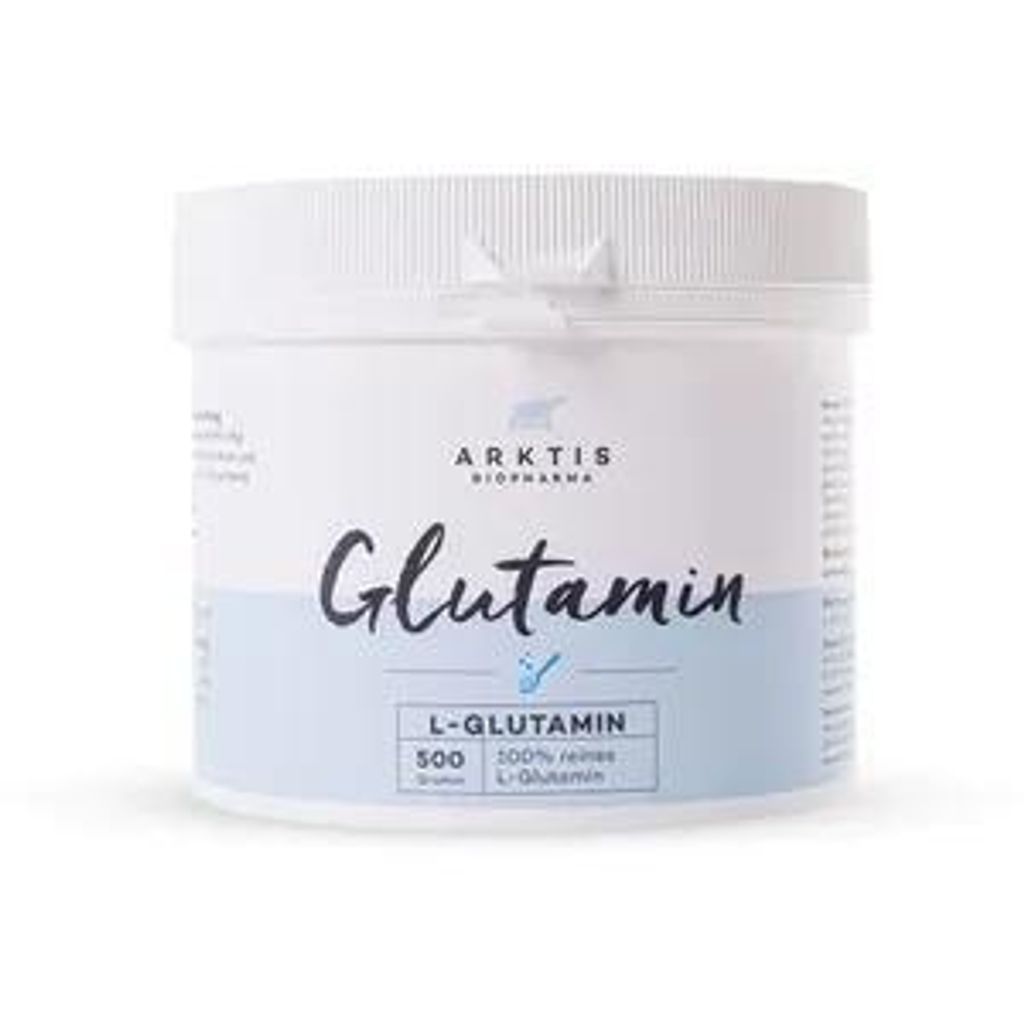 Arktis BioPharma L-Glutamin Pulver 500g, Puder, L-Glutamin, Produktbild 
