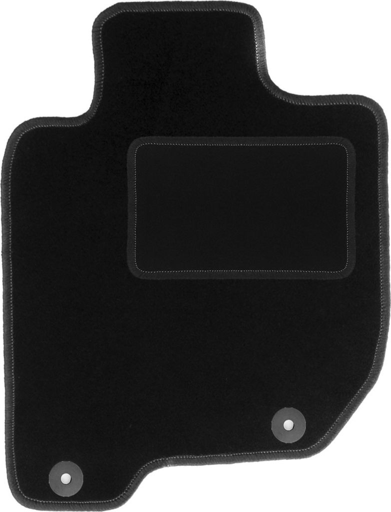 Fahrermatte schwarz für: Mitsubishi L200 IV Pickup (2006-2015)