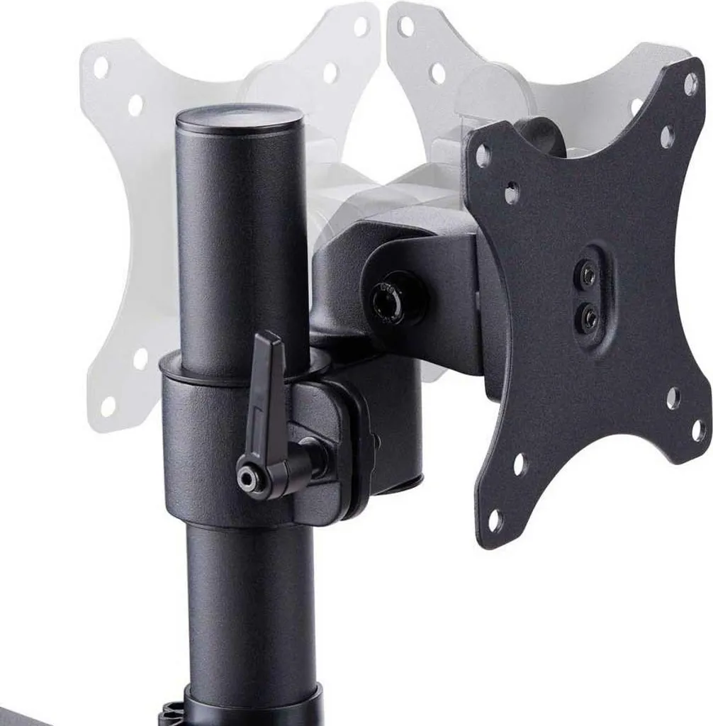 Support 3 Écrans Ergonomique contre le Mal de Dos avec VESA 75 et 100