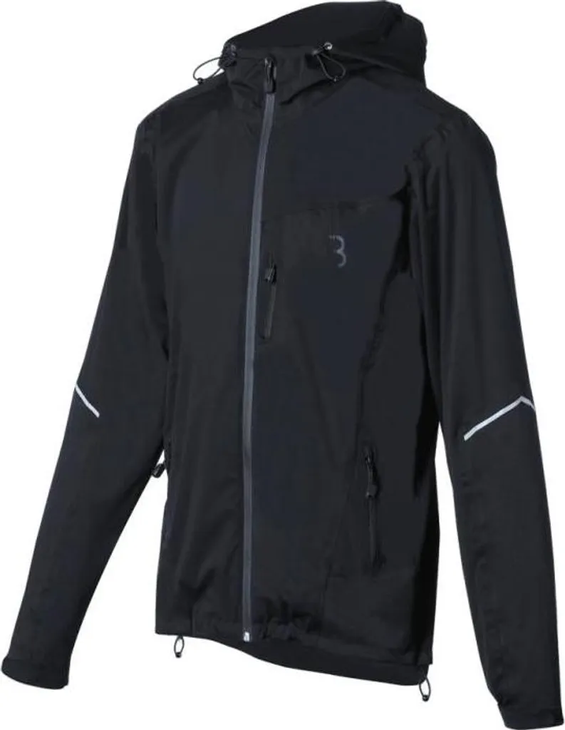 Veste imperméable pour Cyclisme BBB DeltaShield Noire - Taille M - Route