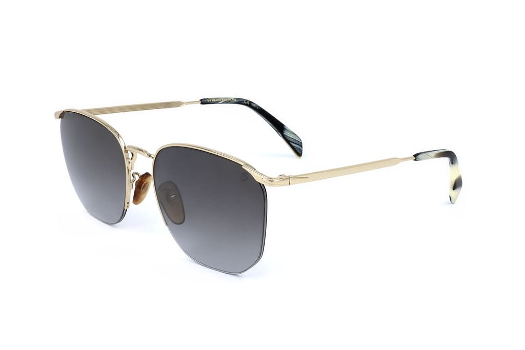 David Beckham Ovale Herren-Sonnenbrille aus Metall 1038FS