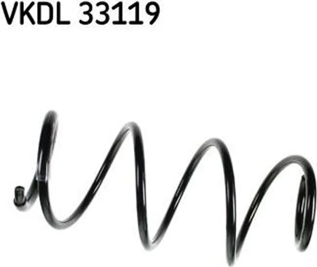 Ressort de rechange pour suspension Clio et Modus SKF OE 8200127287