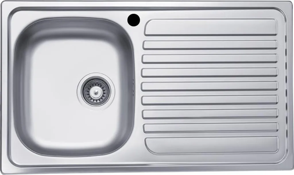 Lavello Economico 86x50 Inox SA278DX 1 Vasca Gocciolatoio DX In Offerta