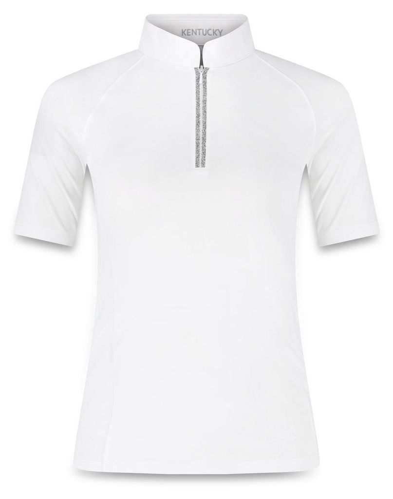 Kentucky Classic Gliiter Zipper Show Damen T-shirt Mit Kurzen Ärmeln 36 Damen 36
