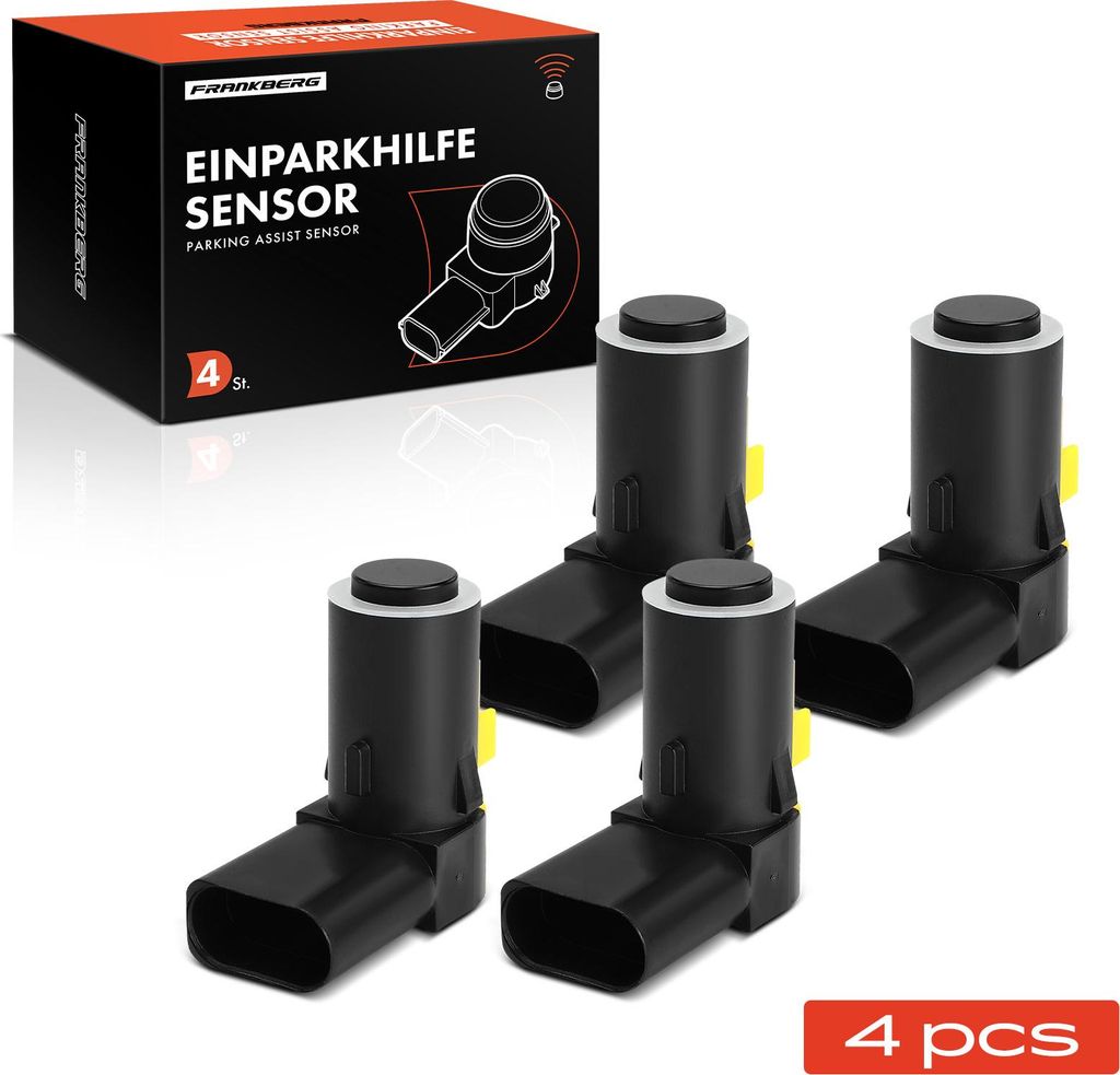 Frankberg 4x Parksensor PDC Sensor Vorne für Skoda Superb 3U4 1.9L 2001-2008