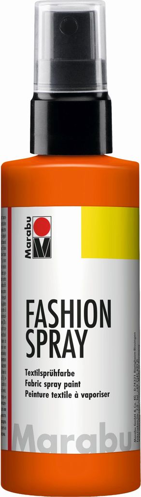 Marabu Textilsprühfarbe "Fashion Spray" rotorange 100 ml