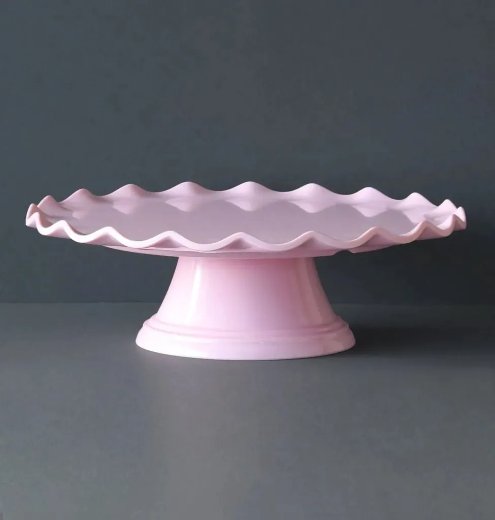 A Little Lovely Company Tortenständer - Rosa - ø 28 cm - 4