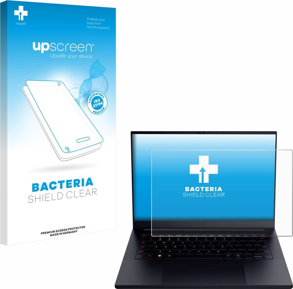 upscreen Schutzfolie für Razer Blade 14 2025 Displayschutz Displayschutzfolie Folie Klar antibakteriell