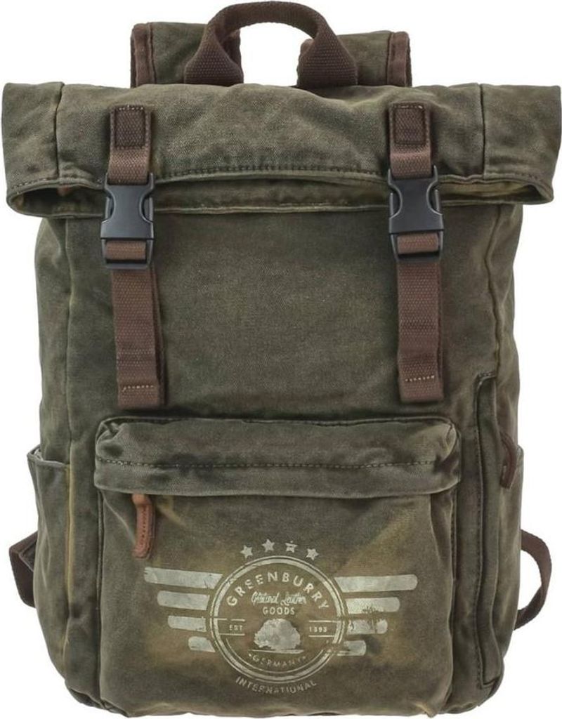 Greenburry Rucksack Canvas 36x41cm "Aviator" Explorer No.1 Produktbild 