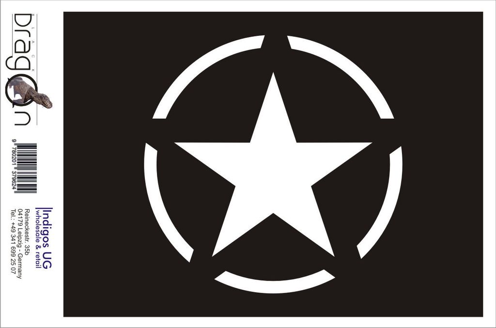 Aufkleber / Autoaufkleber - JDM / Die cut / Auto / OEM - Star - 210x210mm gold - Heckscheibe / Heckscheibenaufkleber
