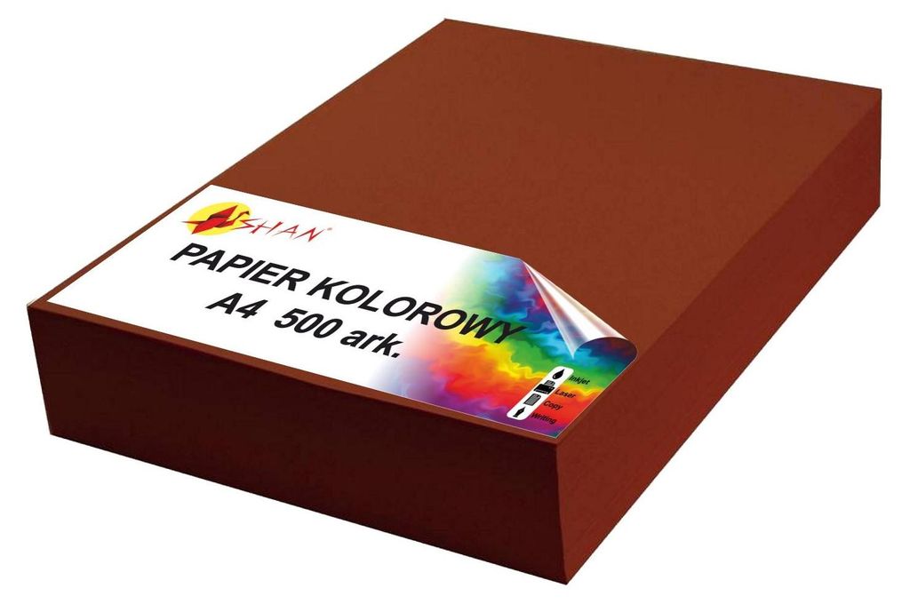 Carta a colori A4 80g bordeaux 500 fogli Immagine del prodotto 