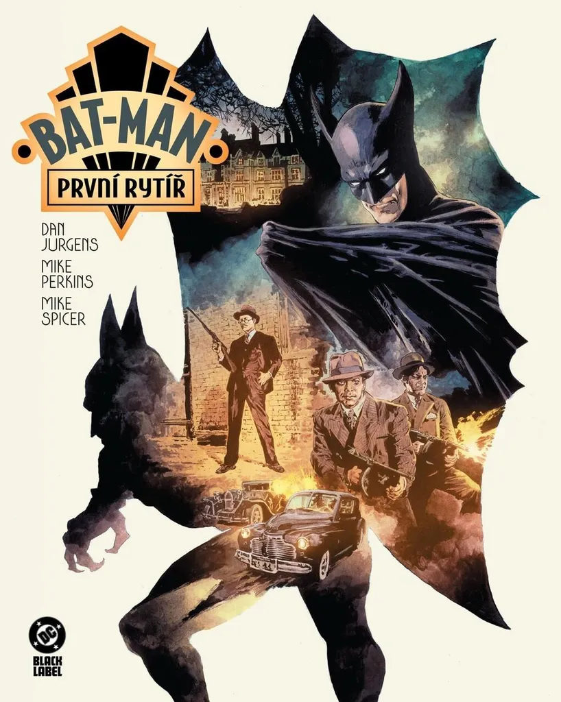 Bande Dessinée Batman První rytíř Comics DC Black Label Édition Luxe