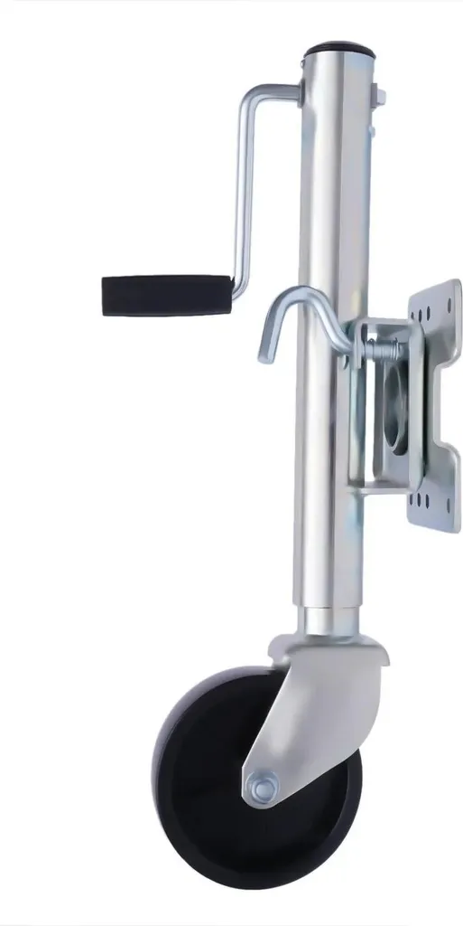 Roue jockey pour remorque 540 kg en acier au carbone - Roue de 15,24 cm