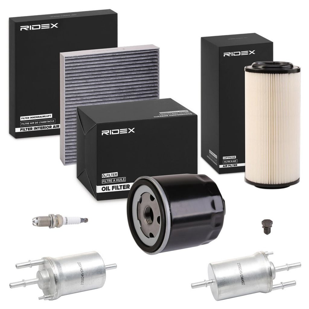 RIDEX Inspektionspaket Filterset für AUDI A2 (8Z0)